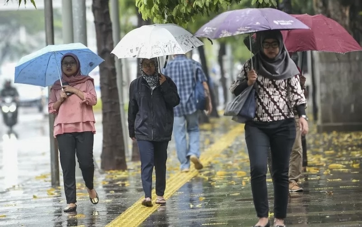 Sebagian Kota Besar Di Indonesia Diperkirakan Hujan Ringan Nasional