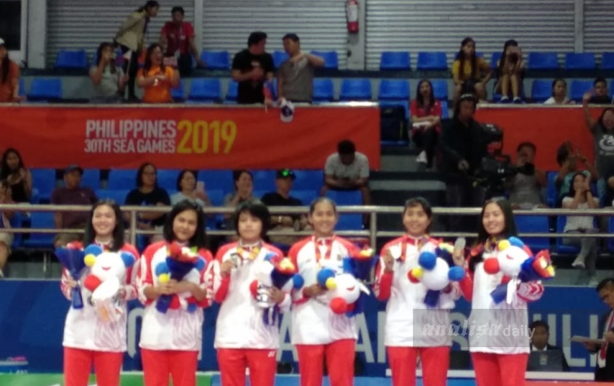 Tim Takraw Putri Tambah Perolehan Medali Indonesia