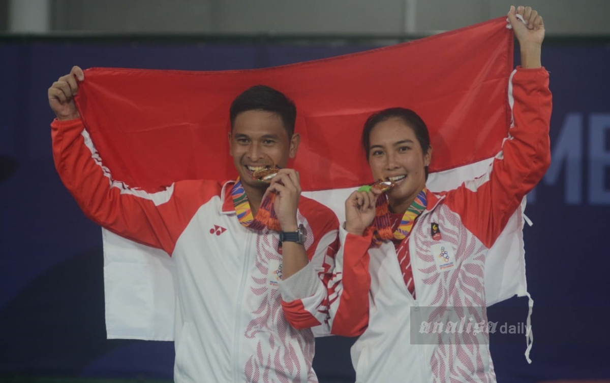 Indonesia Juara Umum Tenis di SEA Games 2019