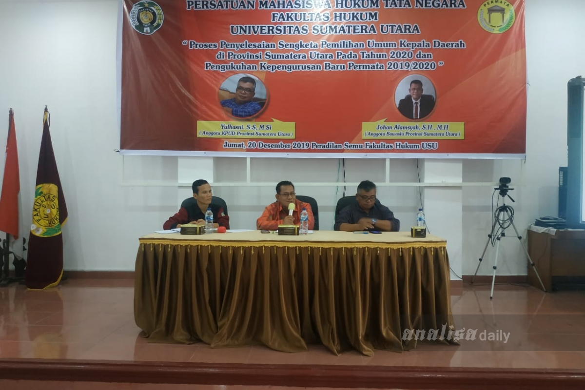 Komisioner Bawaslu Sumut: Perlu Ada Mata Kuliah Hukum Acara Pemilu