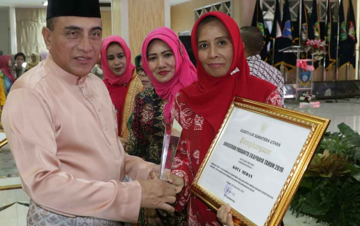 Kota Medan Terima Anugerah Parahita Ekapraya 2019