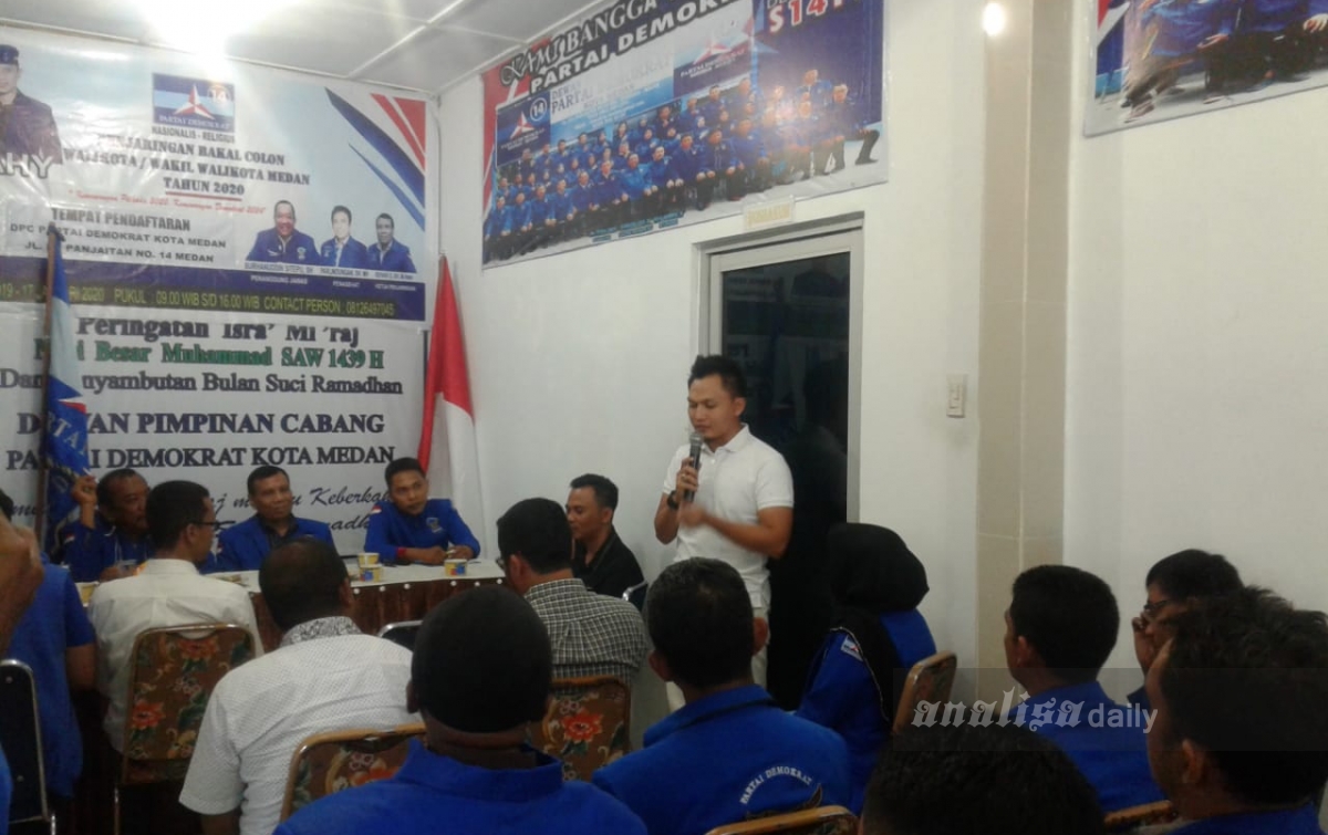 Aditya Pranata Dinobatkan Balon Wakil Wali Kota Medan Termuda
