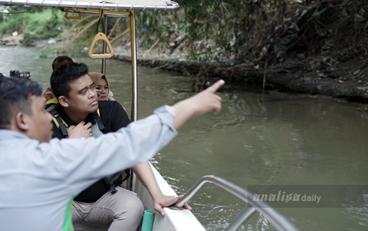 Susuri Sungai Deli, Bobby Nasution Ingin Kembalikan Identitas Medan