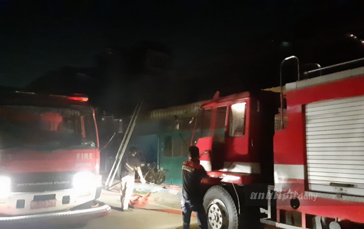 Kebakaran di Lubuk Pakam, Dua Pemilik Rumah Meninggal