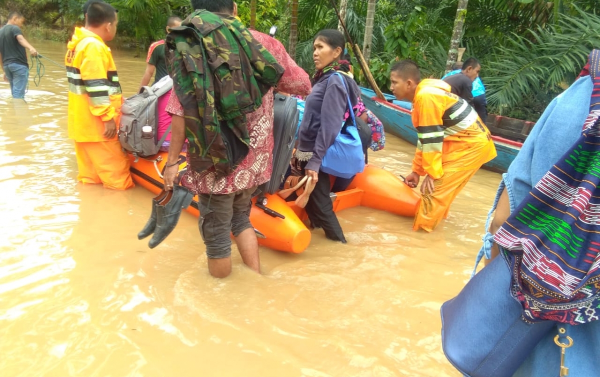 Korban Jiwa Akibat Banjir di Tapanuli Tengah Sudah Tujuh Orang