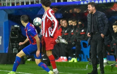 Dikalahkan Eibar, Simeone: Ini Tanggung Jawab Saya