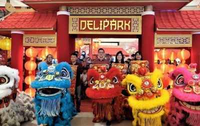 Perayaan Imlek di Delipark Ramai Pengunjung
