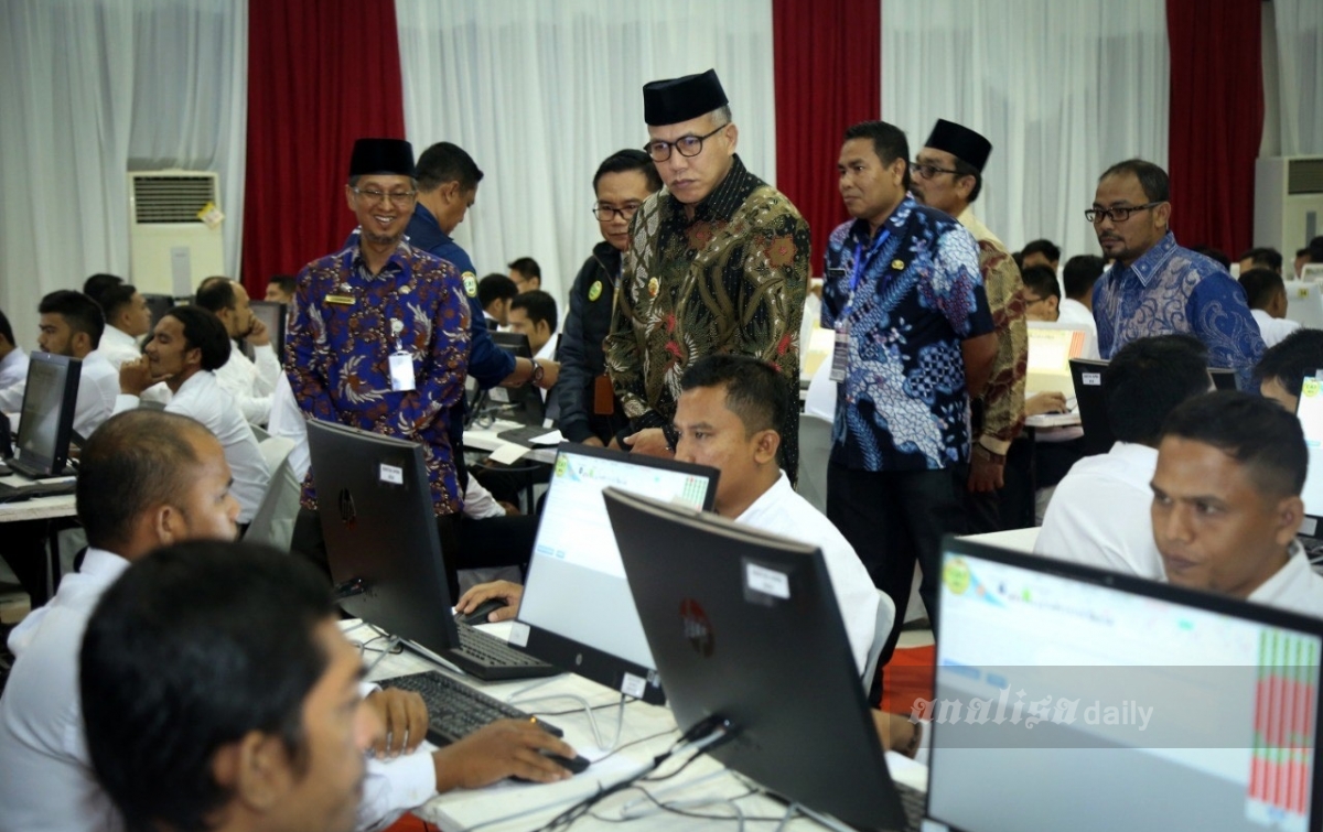 3.307 Peserta Ikuti Ujian SKD CPNS Pemerintah Aceh ...