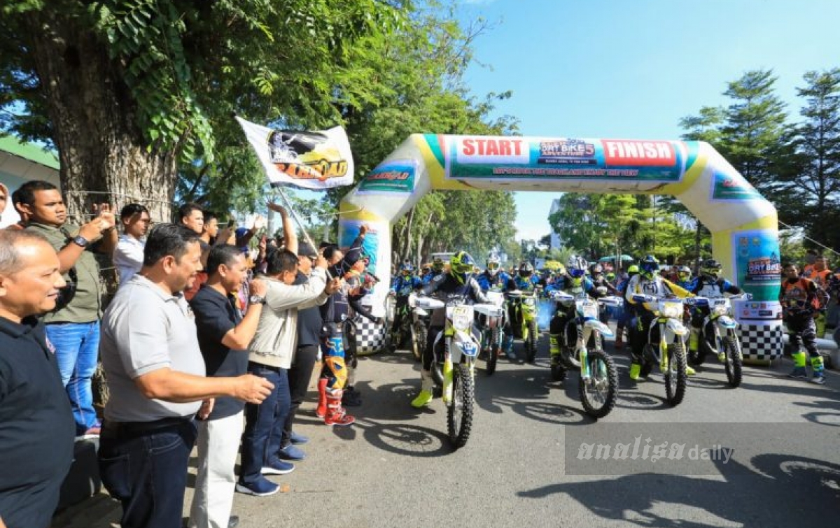 Ratusan Rider Jelajahi Alam Aceh