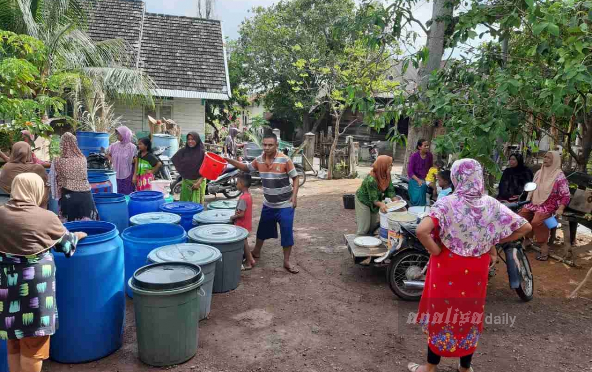 Sejumlah Kecamatan di Aceh Besar Krisis Air Bersih