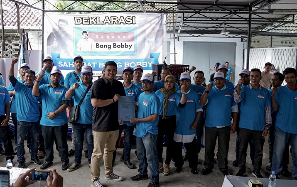 Relawan SBB Yakin Bobby Nasution Mampu 'Mematahkan' Korupsi