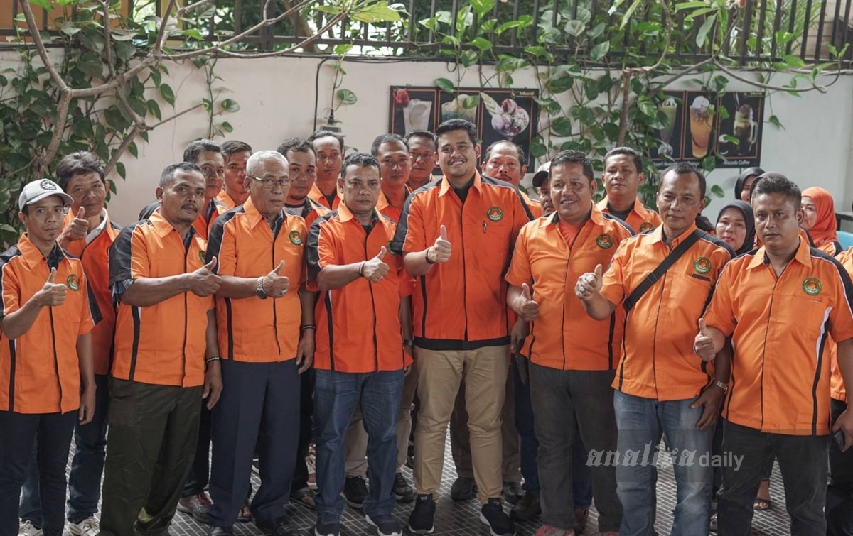 Pelantikan Bimantara, Bobby Ajak Bangun Kota Medan