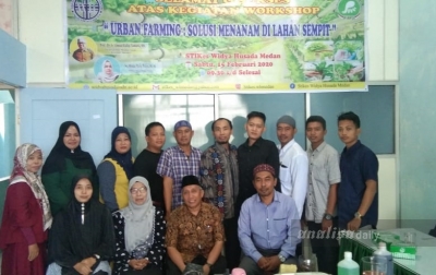 STIKes Widya Husada Gandeng P-AP3I Gelar Workshop Urban Farming