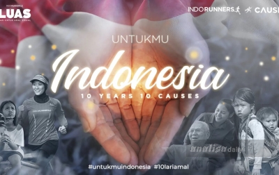 Lari 200.000 Km Dengan Target Dana Amal Rp 1 Miliar