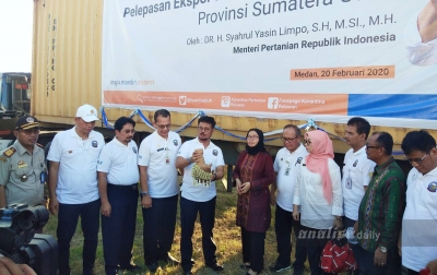 Ekspor Pertanian Sumatera Utara Naik 23 Persen