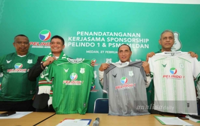 Pelindo I Sponsor Utama PSMS di Liga 2 2020