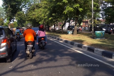 Akhir Pekan, Lalu Lintas Terpantau Ramai Lancar