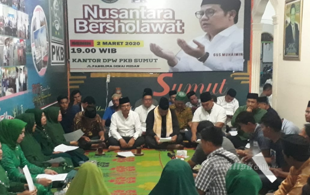 Doakan Keselamatan Bangsa, PKB Sumut Gelar Nusantara Bersholawat