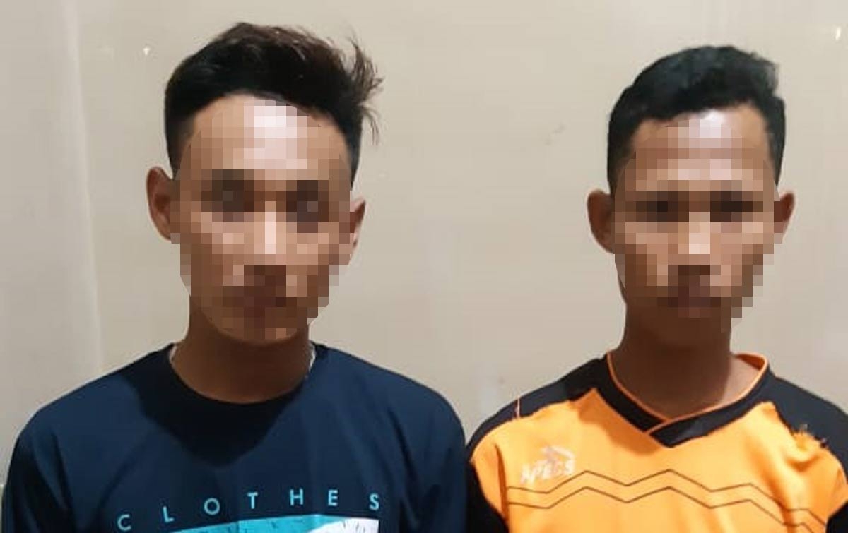 Polsek Beringin Tangkap Dua Pria Pembeli Sabu-sabu