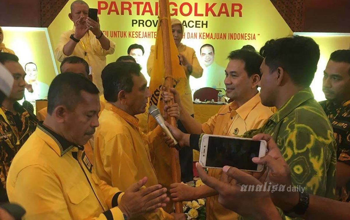 Aklamasi, Muhammad Nurlif Kembali Pimpin Golkar Aceh