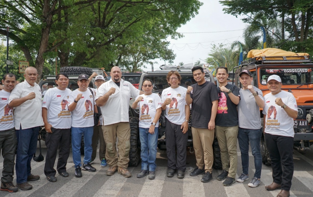 Bobby Nasution Berpartisipasi di Ajang SBOR X Two Xpedition Orangutan