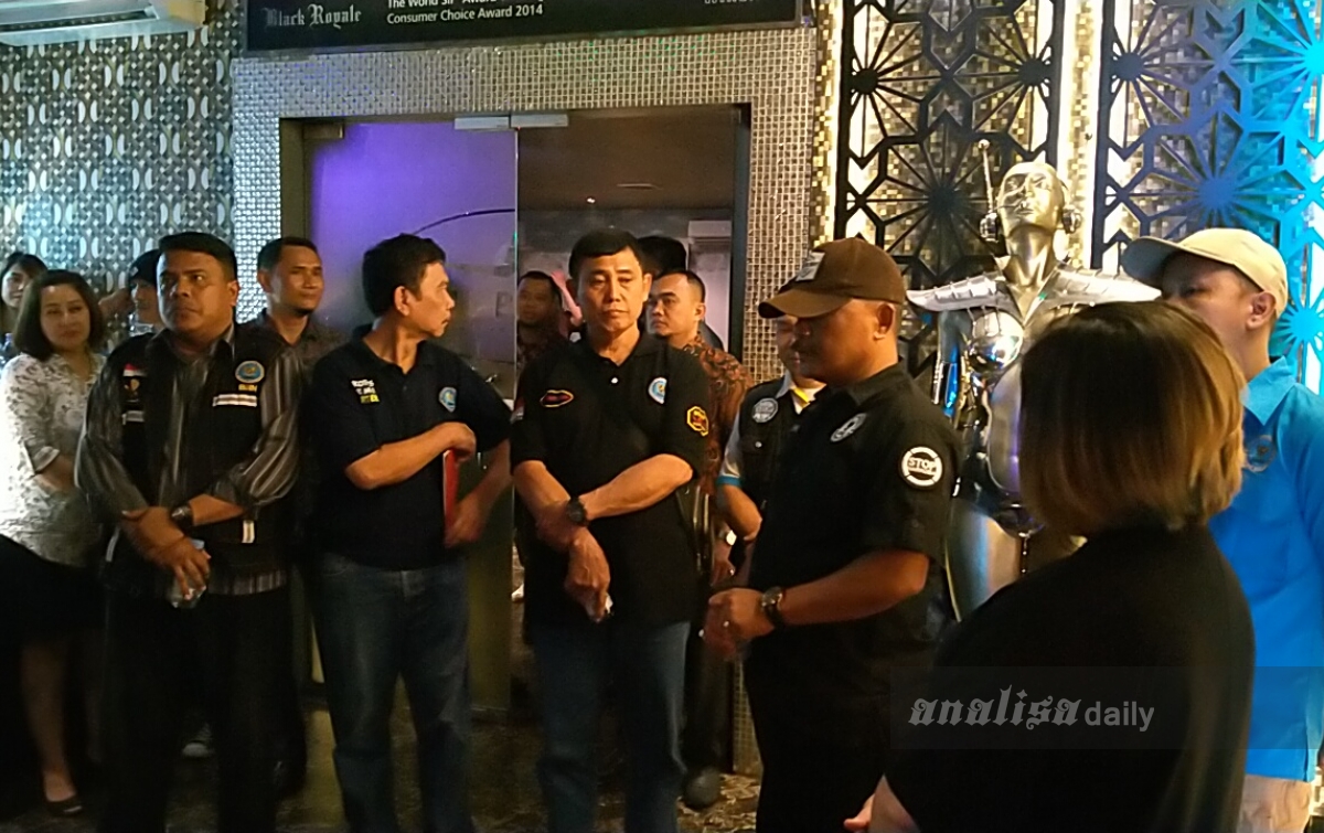 BNNP Sumut Razia Sejumlah Tempat Hiburan Malam di Medan