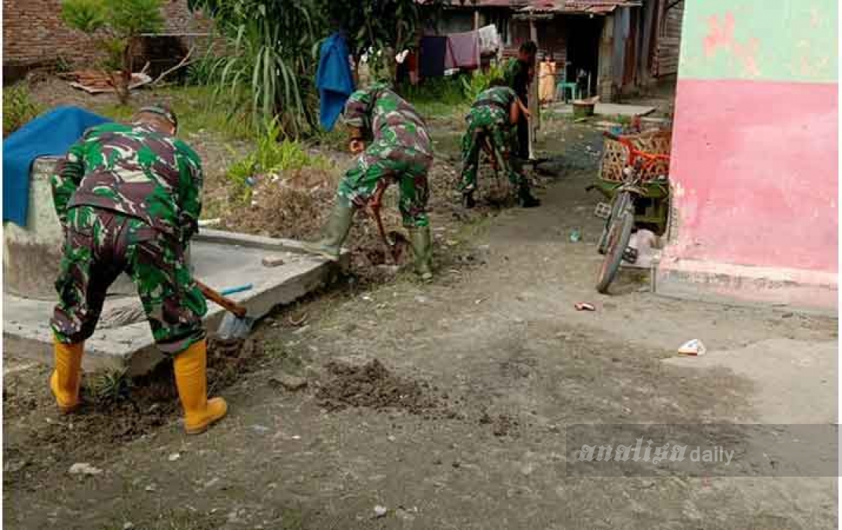 Sambut HUT Bekangad, TEPBEK I-44-03-1B/Kisaran Gelar Karya Bakti