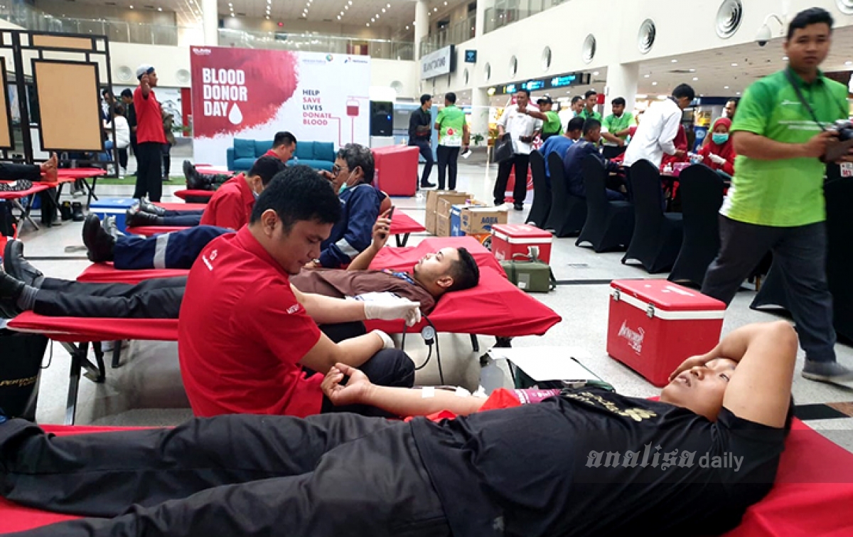 Tingkatkan Silaturahmi, AP II Gelar Donor Darah Bersama Komunitas