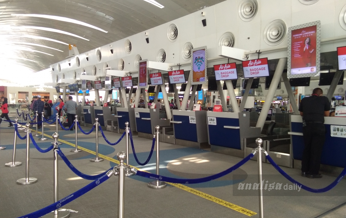 Penerbangan ke Malaysia via Bandara Kualanamu Mulai Sepi