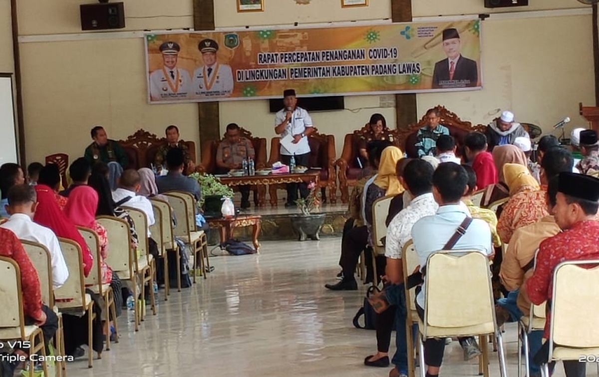 Antisipasi Covid-19, Pemkab Palas Bentuk Gugus Tugas Penanganan