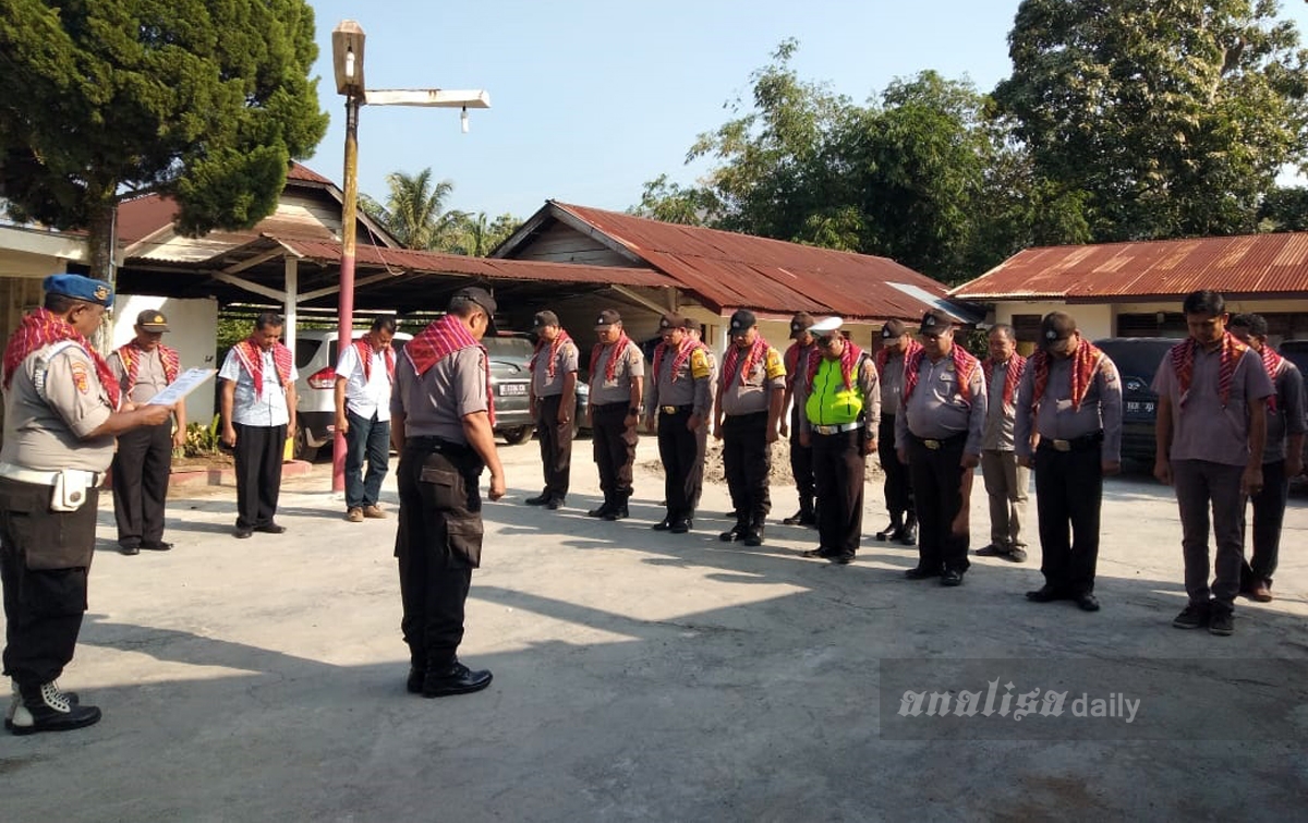 Polsek Tigabinanga Sosialisasikan Pencegahan Virus Corona
