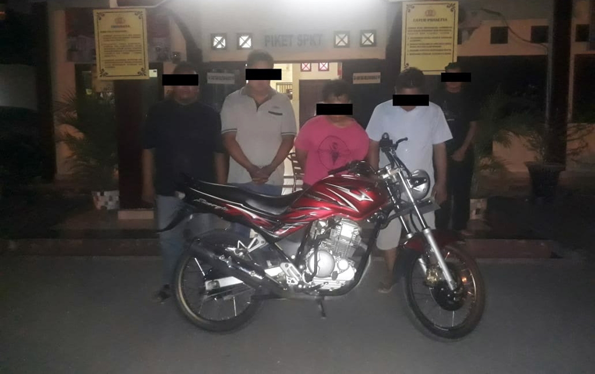 Lima Tersangka Pencurian Sepeda Motor di KNIA Ditangkap