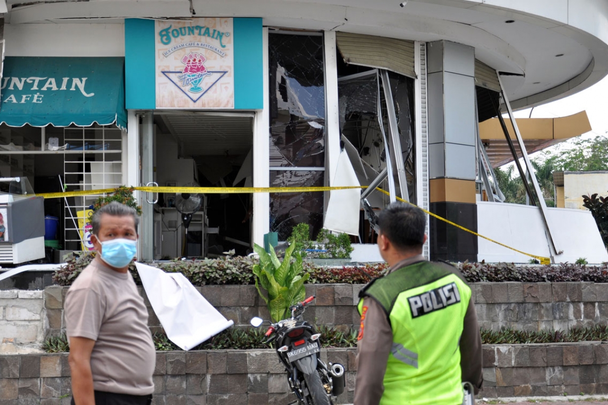 Ledakan Gas di Ramayana, Dua Orang Luka