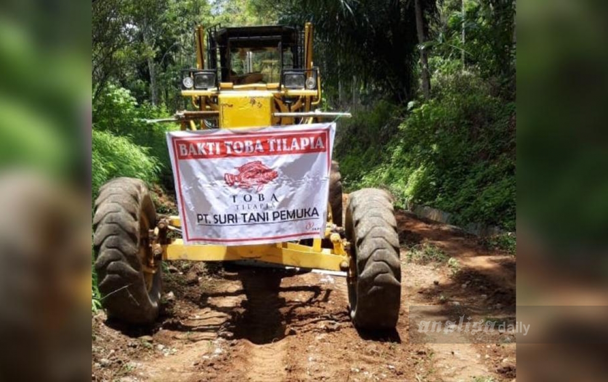 Akses Utama Menuju Pelabuhan Tigaras dari Arah Parapat Rampung