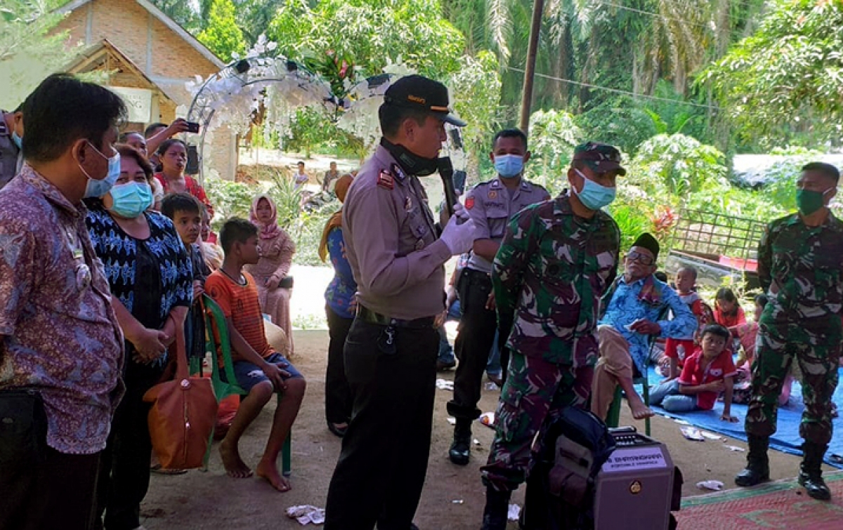 Cegah Penyebaran COVID-19, Pesta Pernikahan di Bangun Purba Dibubarkan