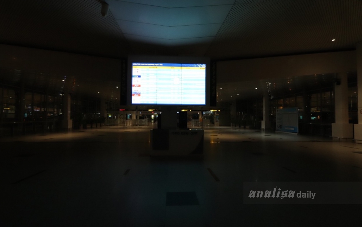 Gerakan Earth Hour, Lampu Bandara Kualanamu Dipadamkan 1 Jam