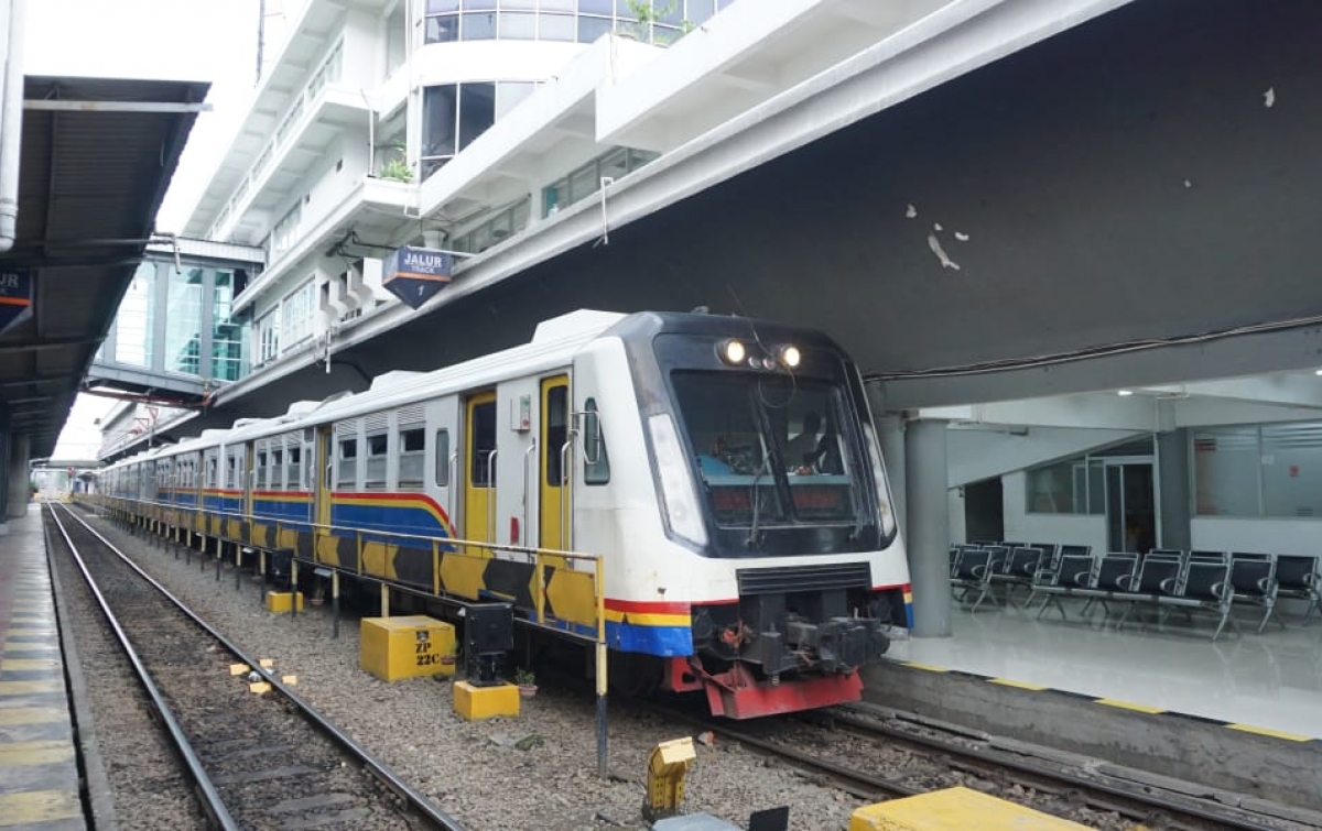 Sebanyak 4 KA Lokal Keberangkatan Stasiun Medan-Binjai Dikurangi