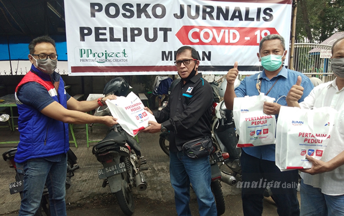 Pertamina Berbagi dengan Jurnalis di Medan