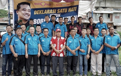 Komunitas Satu Hati Deklarasi Dukung Bobby Nasution