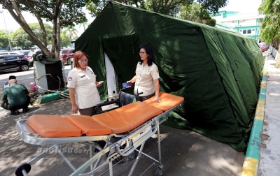 Foto: Tenda Isolasi Darurat