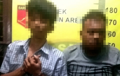 Dua Pelaku Curas di Jalan Bromo Ditangkap Polsek Medan Area