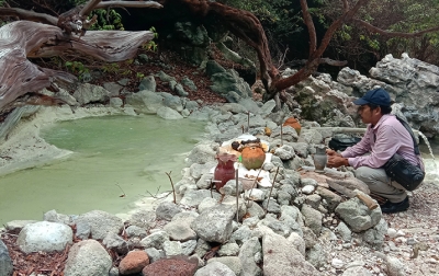 Mata Air Lereng Gunung Pertektekan jadi Lokasi Wisata Spiritual