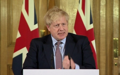 PM Inggris Positif Covid-19