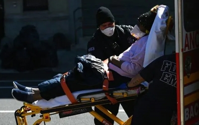 Virus Corona di AS Capai 100.000 Kasus