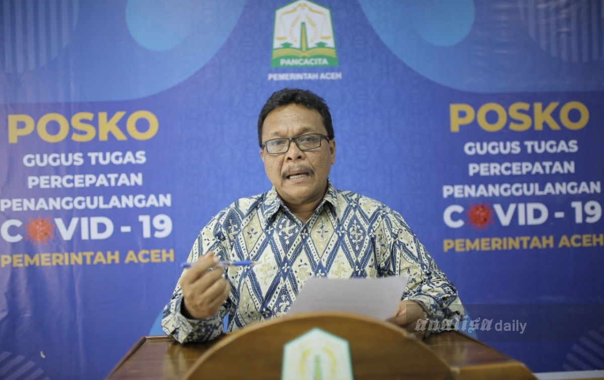 Jumlah ODP Terkait COVID-19 di Aceh Sebanyak 1.111
