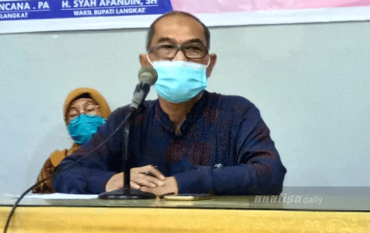 PDP dan ODP COVID-19 di Langkat Berkurang
