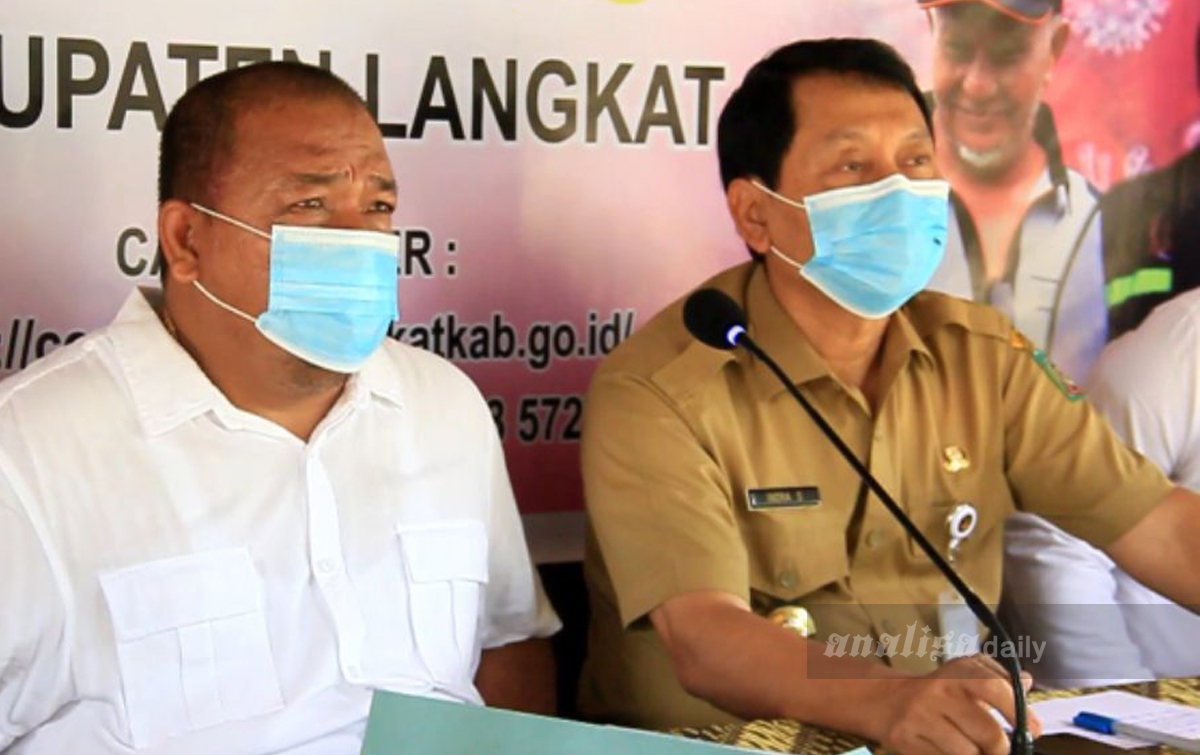 Bupati Langkat Mengikuti VidCon Dengan Gubsu