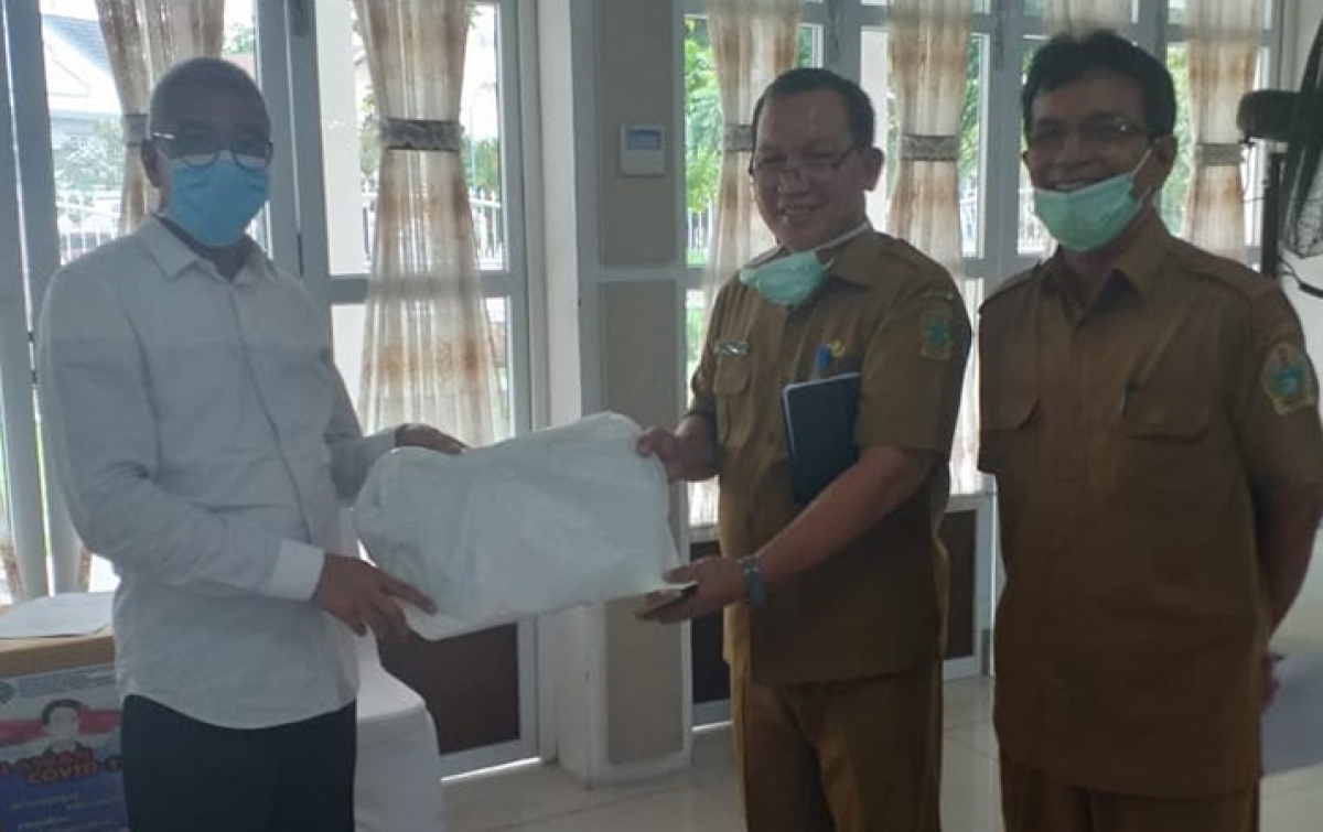 PLTP Sarulla Serahkan Bantuan APD ke Pemprov Sumut