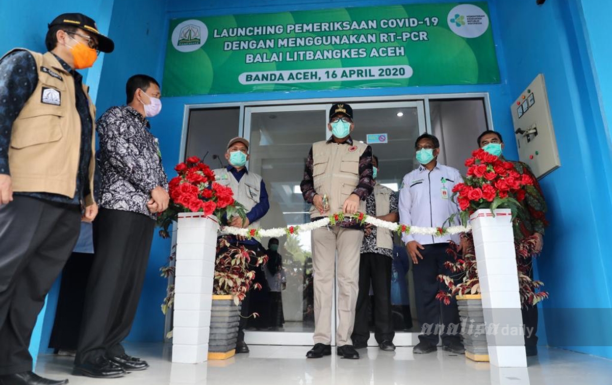 Aceh Sudah Bisa Periksa Spesimen Swab PDP COVID-19