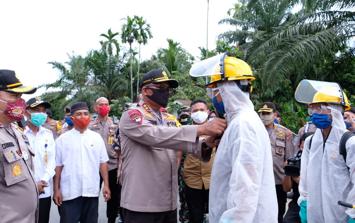Irjen Martuani Pantau Pos Check Point Perbatasan Sumut-Aceh